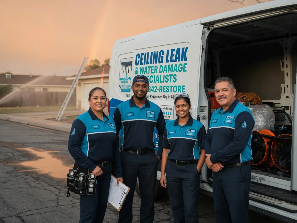Ceiling Leak Cleanup company in Maple, WI