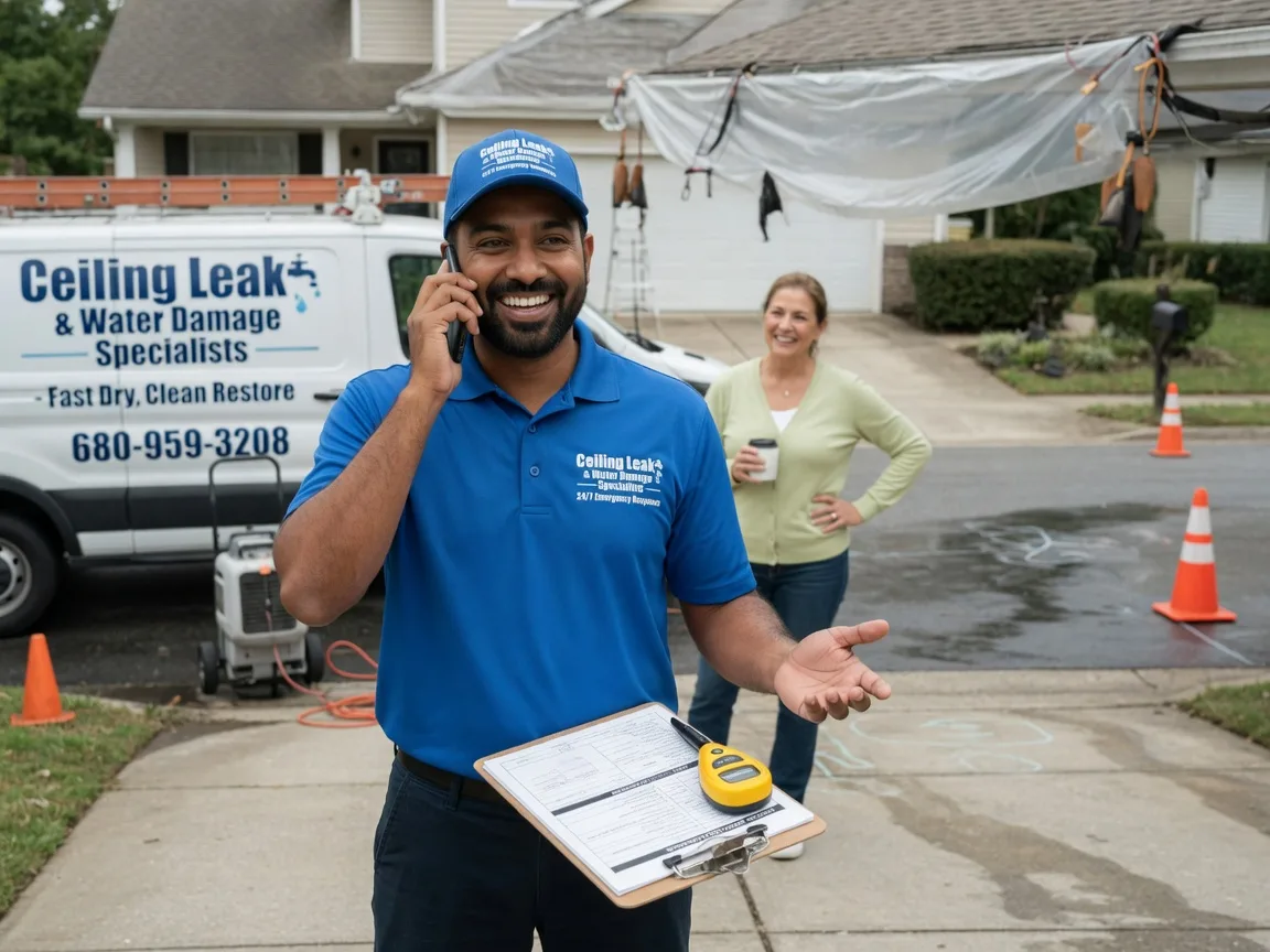 Ceiling Leak Cleanup Maple, WI FAQs